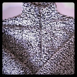 Express cozy half zip pullover